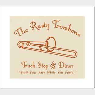 Rusty Trombone Truckstop & Diner Posters and Art